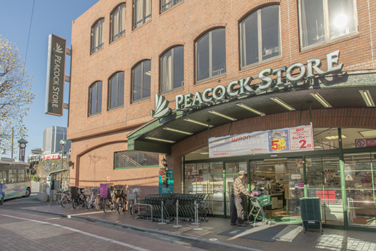 久我山駅,スーパーマーケット,ピーコック(外観入口写真)